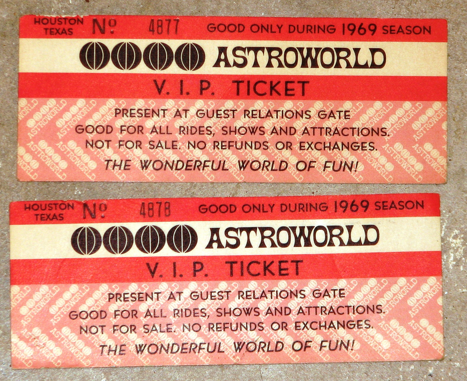 AstroWorld V.I.P. Tickets